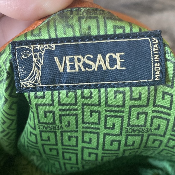 Vintage authentic Versace cognac purse - Picture 8 of 9